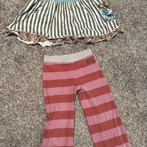 Matilda Jane Kids Set - Black, White, Pink, Red